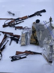 Huge 1/6 Scale Military Weapons Gear Lot Demon, Twizted, Ultimate Solder & More