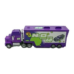 2Pcs Disney Pixar Cars No.68 N2O Cola Lee Hauler Truck 1:55 Diecast Toys Set New