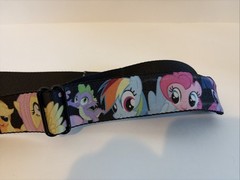 2012 Rare MLP My Little Pony Buckle-Down Seatbelt Hasbro Rainbow Dash Rarity