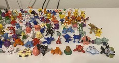 24 mix pieces Pokemon Cake Toppers Figures Figurines 2-3CM Toy Lot Kids Anime