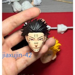 1/6 Custom Satoru Gojo Head Sculpt For 12 ”Jujutsu Kaisen Figure