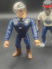 Police Academy Action Figure Lot Of 3 Mahoney, Jones & Tackleberry