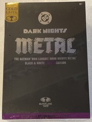 The Batman Who Laughs Black and White Accent Edition Gold Label 7″ Action Figure