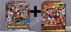 Metal Cardbot S Flame Nova Blastrain Set Transforming Robot Car Figure Toy