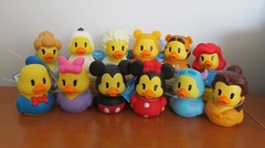 Disney Rubber Ducks- Mickey, Donald, Pooh, Belle, Cinda, Sully, & Stitch & More