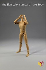 US MX02-A 1/12 Male Narrow Shoulder Solider Body Model Toys Fit 6″ Action Figure