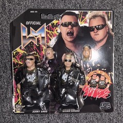 WWF WWE Epic Toys The Nasty Boys Knobs Sags MOC Pro Wrestling 90s