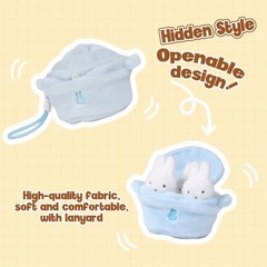 Miffy Food Factory Series Blind Box Foodie Workshop Plush Keychain Single Random