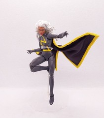 SU-C-UCST: 1/12 Wired Black cape for Marvel Legends X-Men Retro Outback Storm