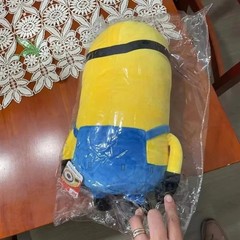 Cute Minions Movie Characters Yellow Plush Toys Bob Stuart In Jeans Soft Dolls T