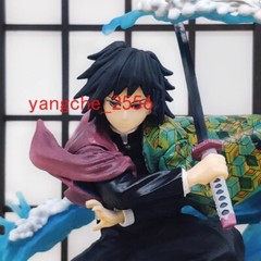 Demon Slayer Tomioka Giyuu Anime Peripherals Figure Ornaments PVC Collection NEW