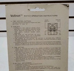 1985 Impulse LTD: Voltron Time Keeper Robot Watch – Factory Sealed *READ*