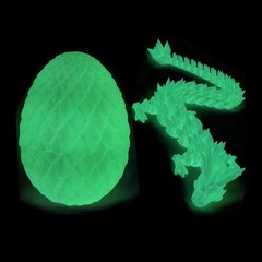 12PCS 3D Printed Dragon Eggs for Birthday Christmas And Easter Basket Stuffers