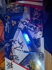 WWE Smackdown Live Elite Scale Wrestling Ring, Exclusive JinderMahal, LED Lights