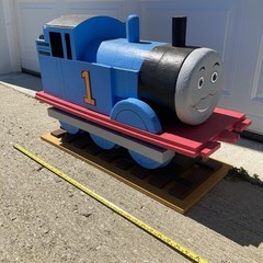 Thomas The Tank Engine Prop Handmade Parade Company Custom Sculpt Foam Train!
