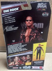 WWE Elite Monday Night War Series 9 THE ROCK Action Figure w/ BAF