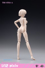 86TOYS 1/12 T86-ST Flexible 6 inch Female Joint Action Figure Head Body Dolls