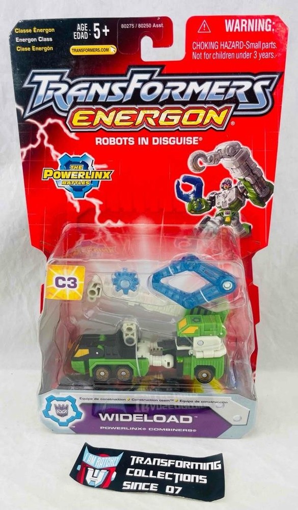 Transformers Energon RID Powerlinx Wideload MOSC for Constructicon Maximus