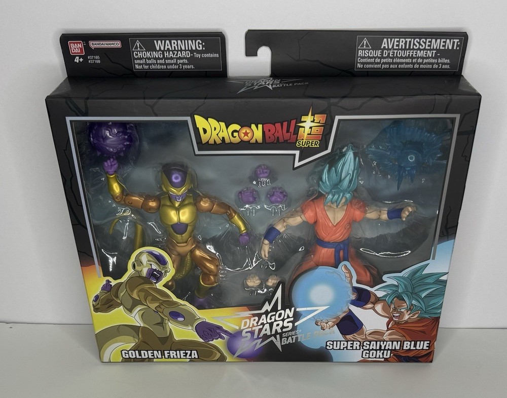 Dragon Ball Z Dragon Stars Battle Pack Golden Frieza vs Super Saiyan Blue Goku
