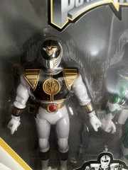Mighty Morphin Power Rangers 8″ Gold Team Green White Ranger Tommy Bandai SEALED