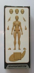 Light Fawn Vitruvian HACKS Blank Female Action Figure 3 3/4″ Boss Fight