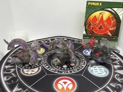 Bakugan Darkus Translucent Dragonoid Neo Apollonir Dan Set VHTF