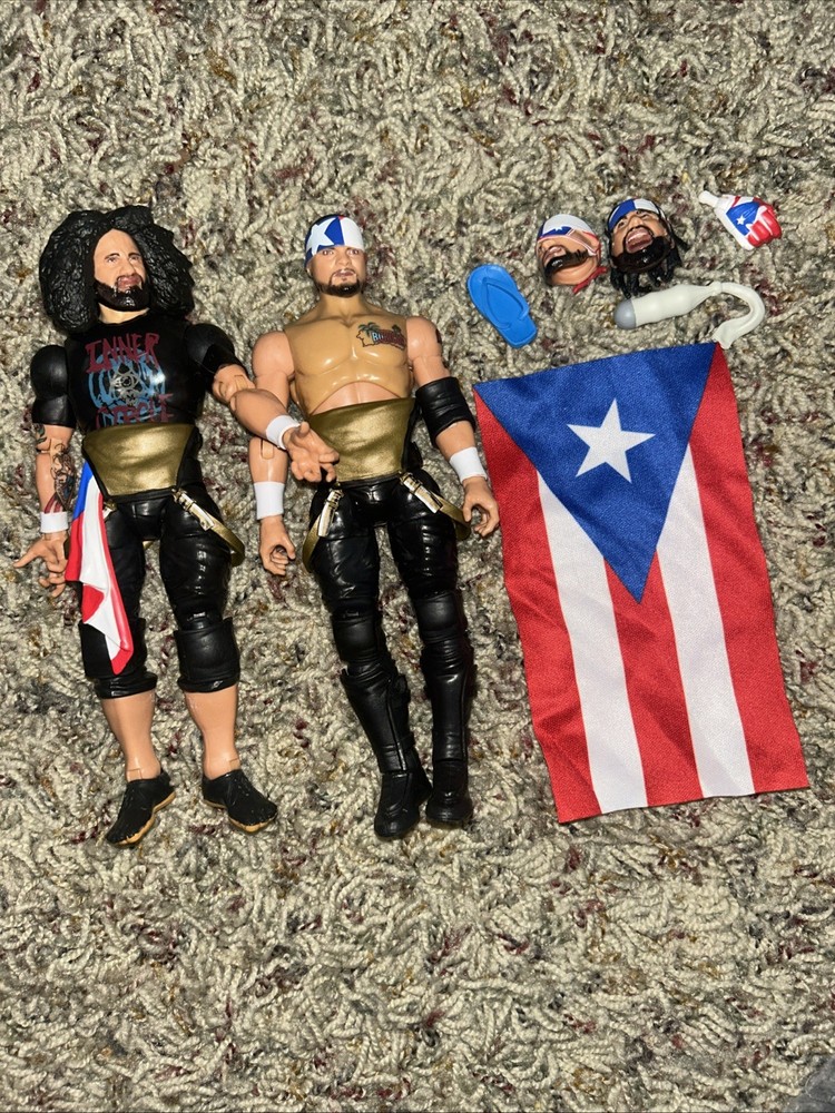 AEW Santana & Ortiz Unrivaled series 4 Mash Up Unmatched Figure Proud & Powerfu1