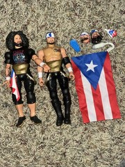 AEW Santana & Ortiz Unrivaled series 4 Mash Up Unmatched Figure Proud & Powerfu1