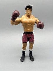 Rocky Figure Best Of Rocky Balboa Series 1 Spider Rico Fight Gear Jakks 2006