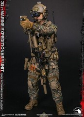 1:6 scale DamToys 31st MEU Force Reconnaissance Platoon Flotation Pouches (x2)