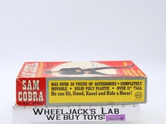 Sam Cobra 100% Complete Johnny West 1972 Best of the West W/ Box Marx Vintage