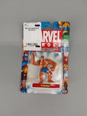 Lot of 6 Marvel Heroes Miniature Poseable Action Figures Toy Biz Worldwide 2005