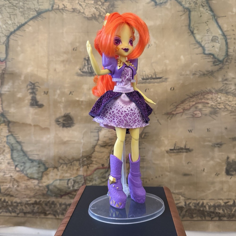 My Little Pony G4 Adagio Dazzle Singing Doll Rainbow Rocks Works!