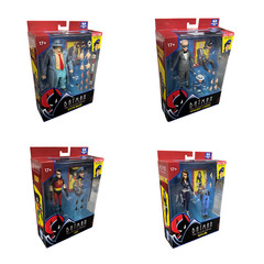 Batman Animated Harvey Bullock Talia Al Ghul Robin Scarface 6″ Build Figure SET