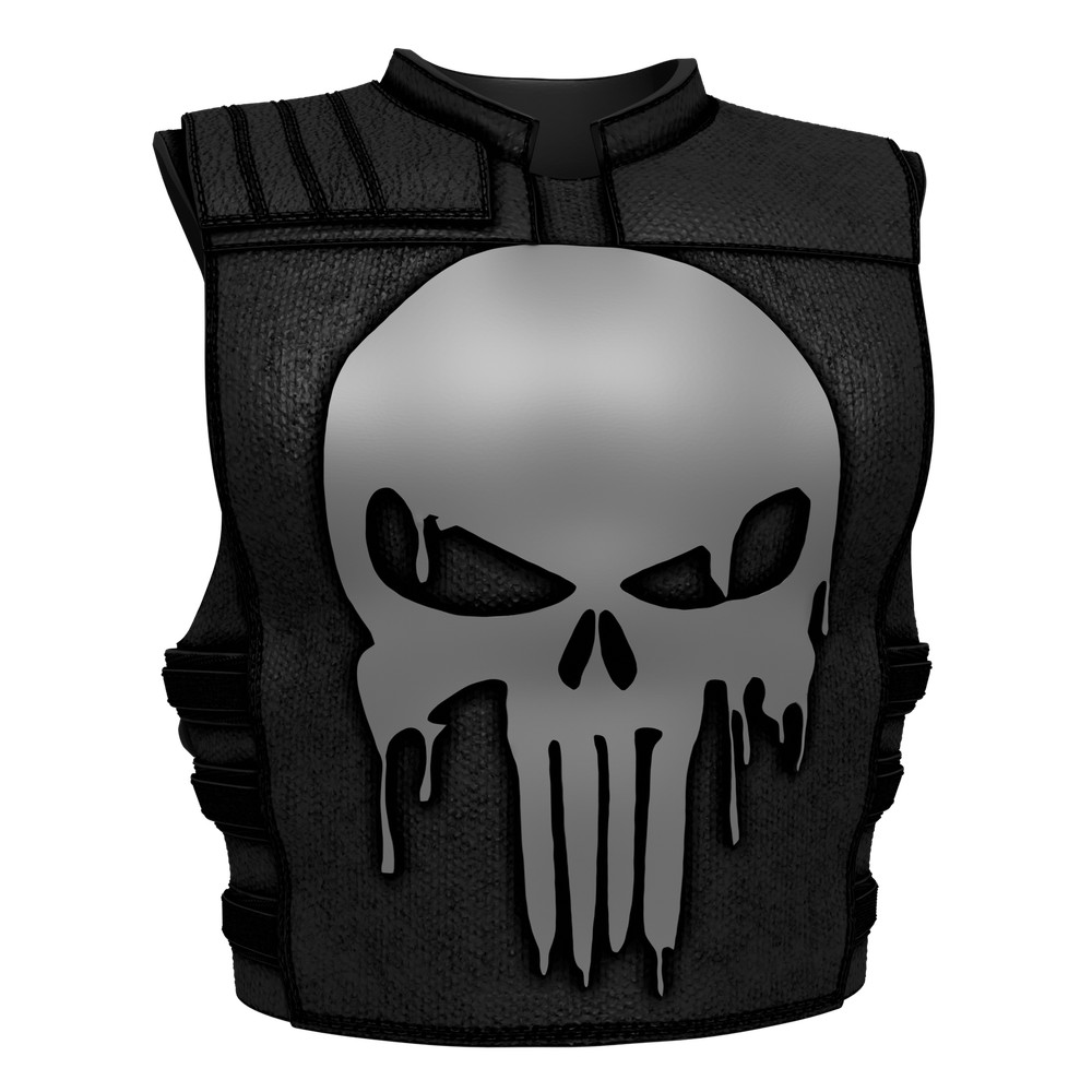 1/12 Scale Action Figure Chest Armor: Punisher (Thomas Jane)