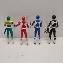 Mighty Morphin Power Rangers BANDAI S.H.FIGUARTS Green, Red, Black, Blue LOT