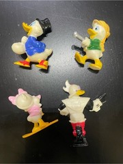 Vintage 1992 Ducktales Disney Afternoon Kelloggs PVCs (full set of 4) toys ducks