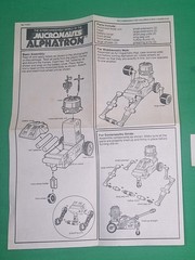 Micronauts Alphatron Mego Vintage 1979 100% Complete Figure Working Motor