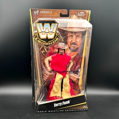 WWE Elite Legends Series 2 TERRY FUNK Action Figure – NEW Sealed