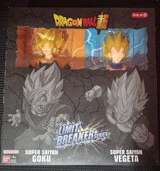 DRAGON BALL Z LIMIT BREAKER SERIES FIGURES SUPER SAIYAN GOKU & VEGETA NIB