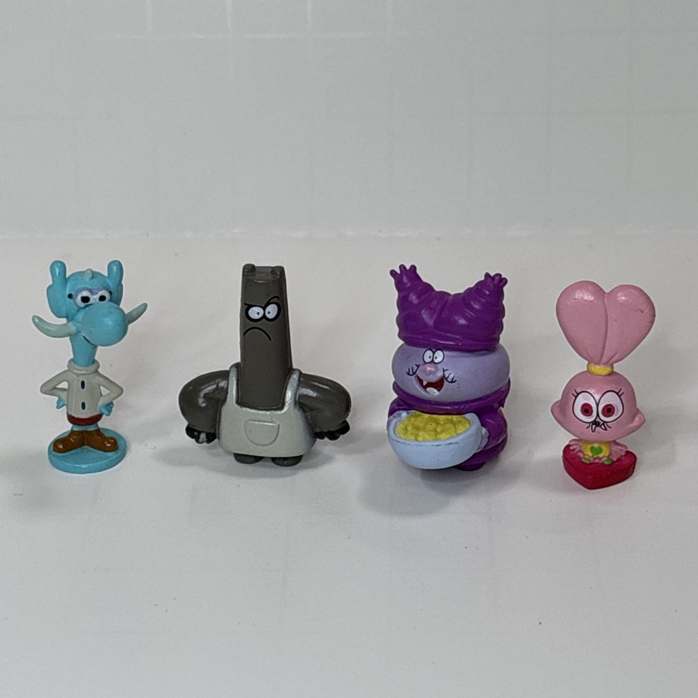 Rare Chowder 1/64 Scale 1″ Micro Figures ,Mung Daal, Chowder, Schnitzel, Panini