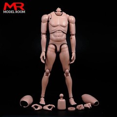 MX02-A 1/6 Scale Europe Skin Male Figure Body Model Toy Fit For Head with Neck