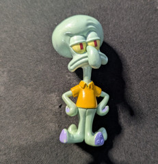 Squidward Tentacles Metal Figs SpongeBob Mini Action Figure Die Cast 2.5″ Loose