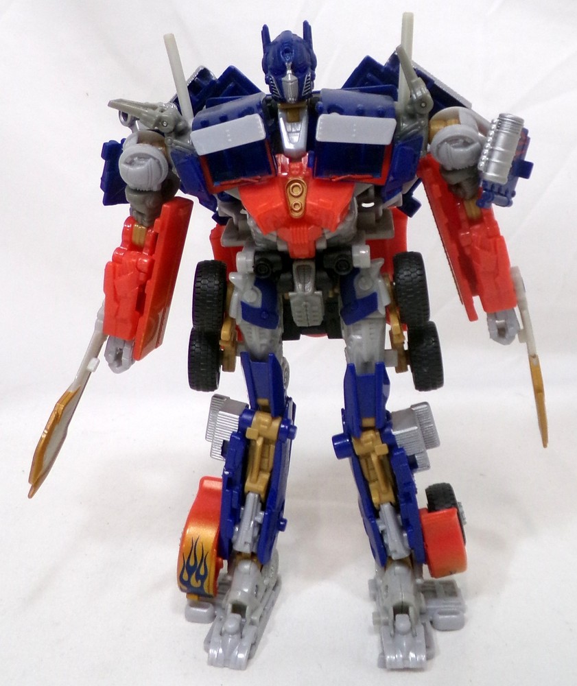 Transformers Reveal the Shield Battle Blades Optimus Prime Voyager Incomplete