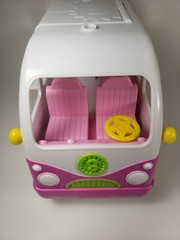 Pink And White SHOPKINS Ice Cream Truck Van Only