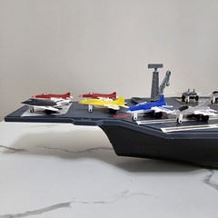 Toy Essentials 27 Inch Aircraft Carrier with 16 Fighter Jets