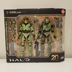 HALO 20 YEARS OF MASTER CHIEF Two Pack Spartan Collection Gamestop Exclusive New