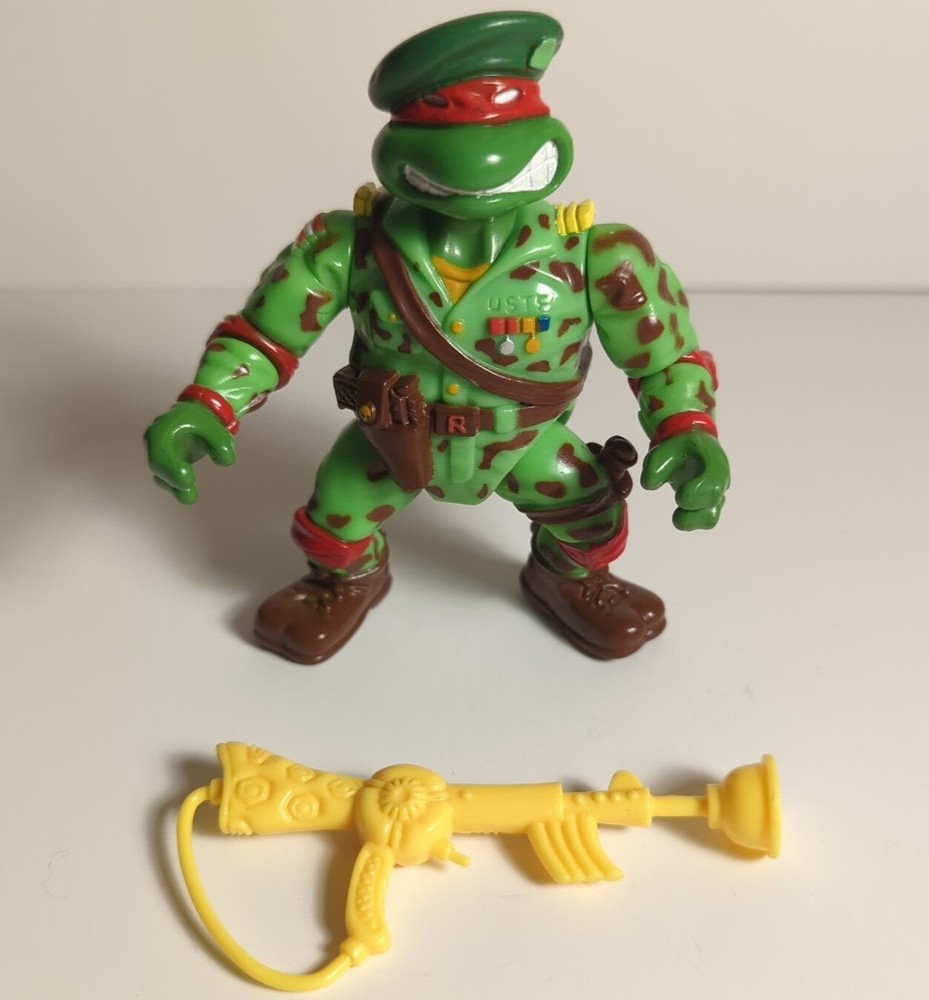 1991 Raph The Green Teen Beret Teenage Mutant Ninja Turtles TMNT Action Figure