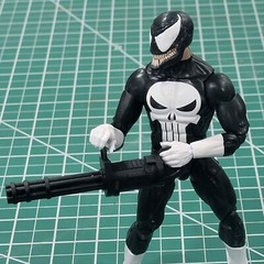Custom Sci-fi Minigun resin 1/12 scale Legends GI Joe Classified Mini Gun