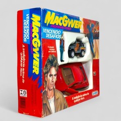 MACGYVER 🇧🇷 GLASSLITE BRAZIL COMPLETE BOXED VINTAGE TOY SET 1980s TV SERIES